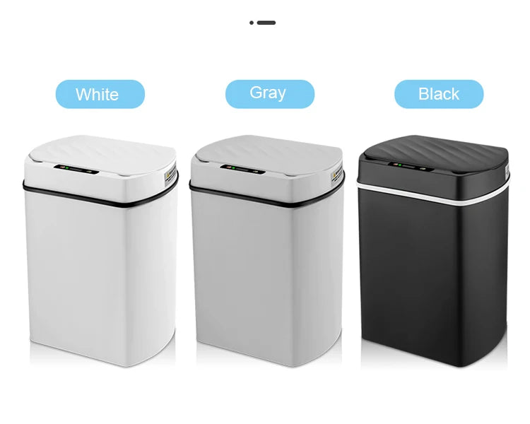 Smart trash can for kitchen House Smart home Dustbin Wastebasket Bathroom automatic sensor trash can garbage bin cleaning tools