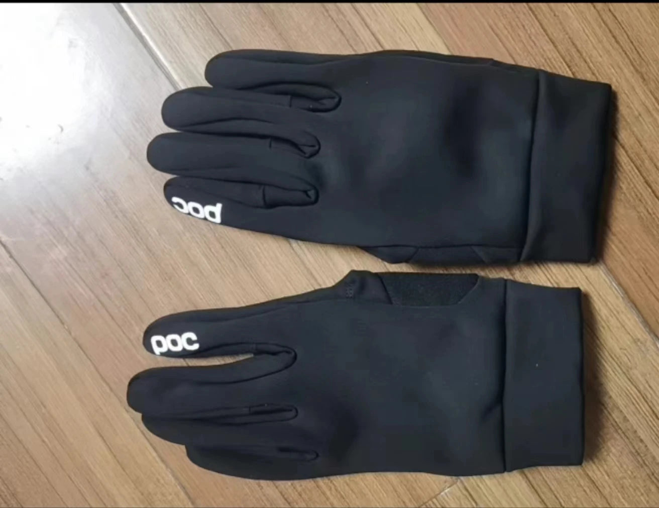 Poc Winter Thickened with Fluffy Lining  Full Touch Screen Motorcycle Gloves Downhill  DH MX MTB, Riding Gear Protective Gloves